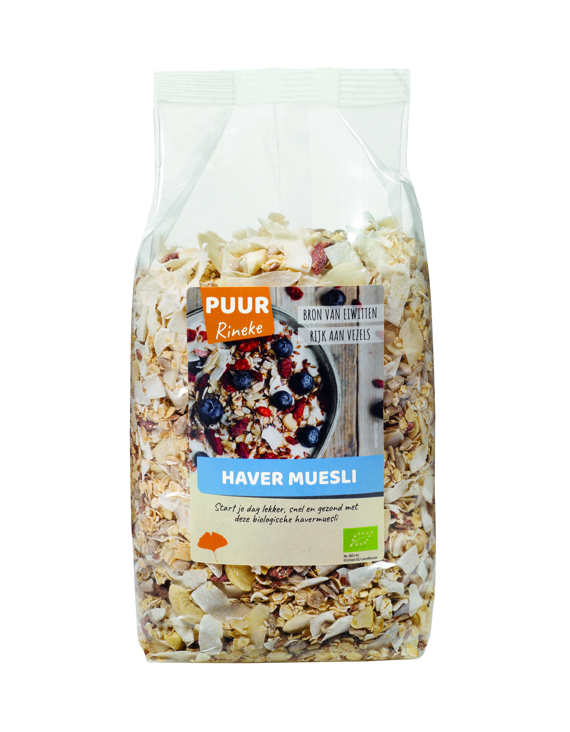 Puur Rineke Haver Muesli Bio (750 gr)