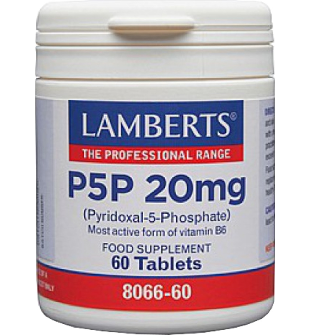 Lamberts Vitamine B6 (60 tabletten)