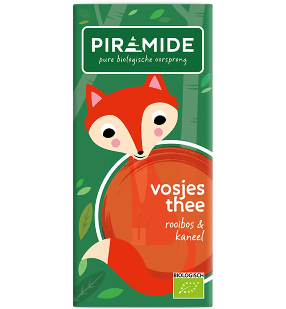 Piramide Vosjes Thee Eko Bio (20 stuks)