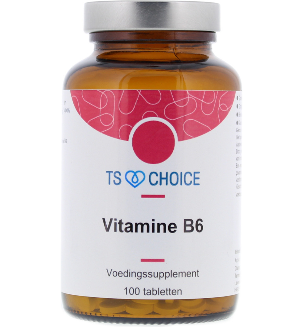 Ts Choice Vitamine B6 21 Mg (100 tabletten)