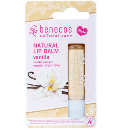 Benecos Lipbalm Vanilla Vegan (1 Stuk)