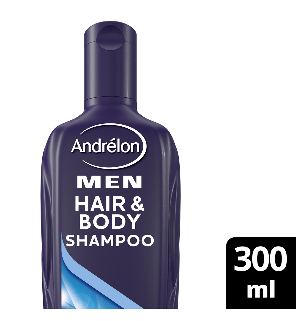 Andrelon Shampoo Men Hair & Body (300 ml)