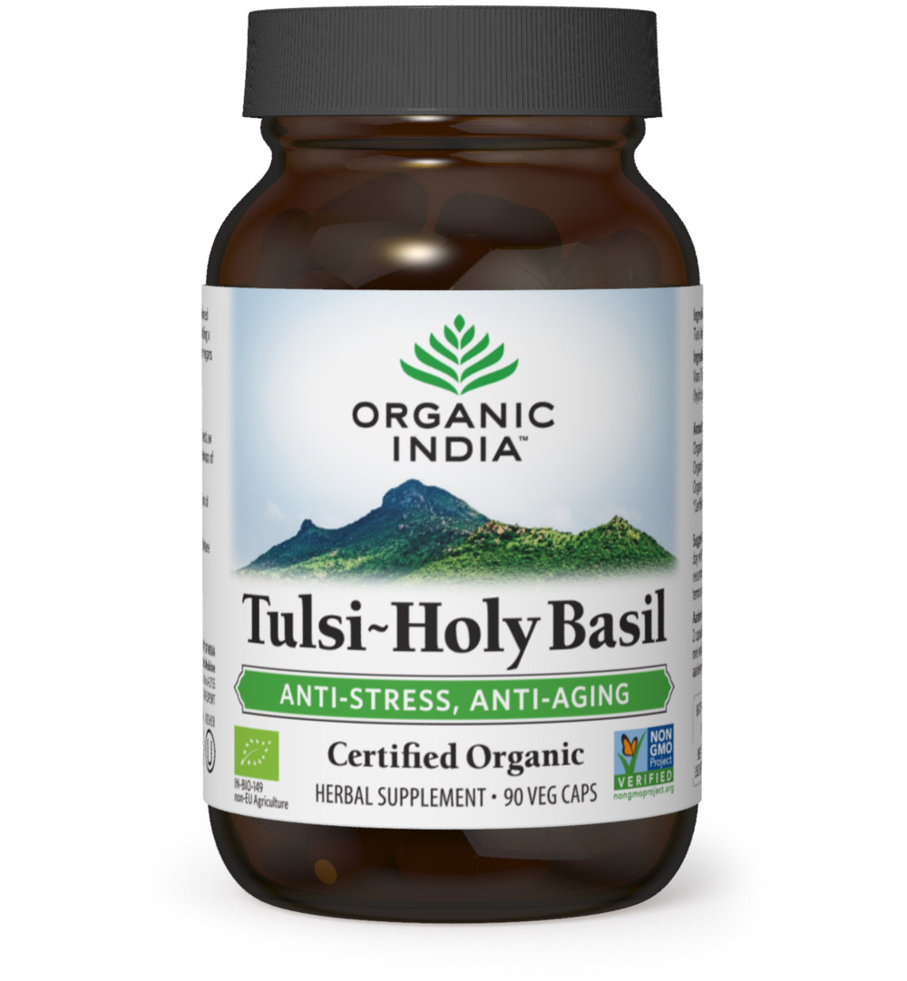 Organic India Tulsi - holy basil bio (90 capsules)
