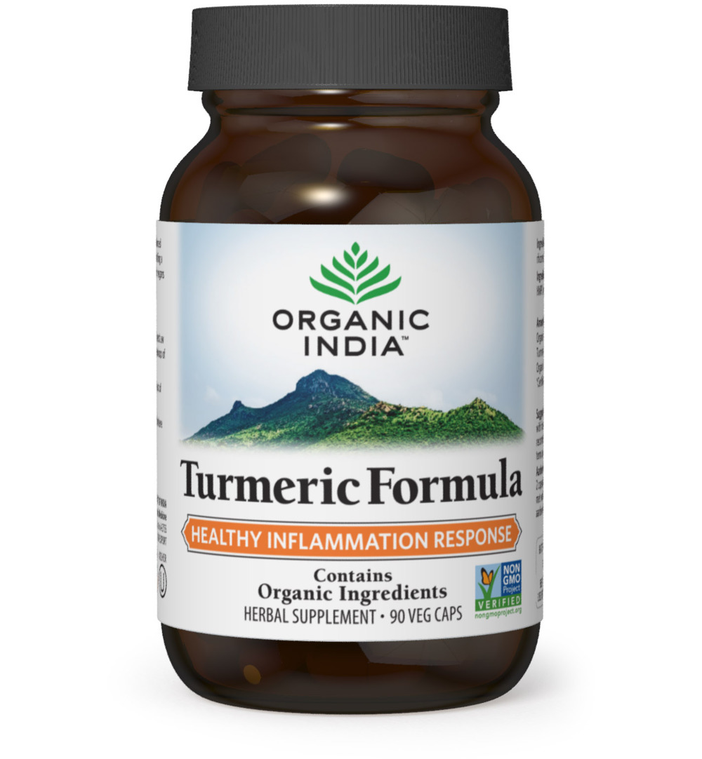 Organic India Turmeric formule kurkuma bio (90 capsules)