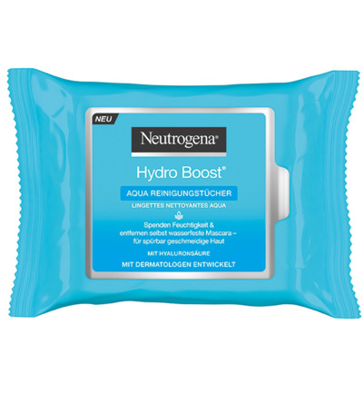 Neutrogena Hydra boost wipes (25 stuks)