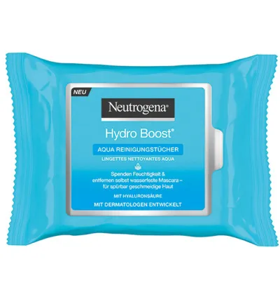 Neutrogena Hydra boost wipes (25 stuks)