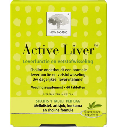 New Nordic Active liver (60 tabletten)
