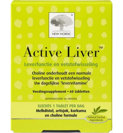 New Nordic Active liver (60 tabletten)