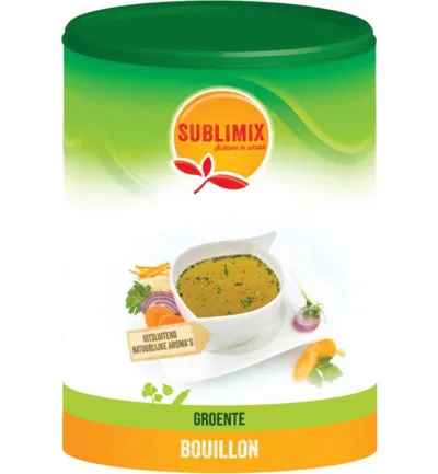 Sublimixgroentebouillon Glutenvrij (800 gr)