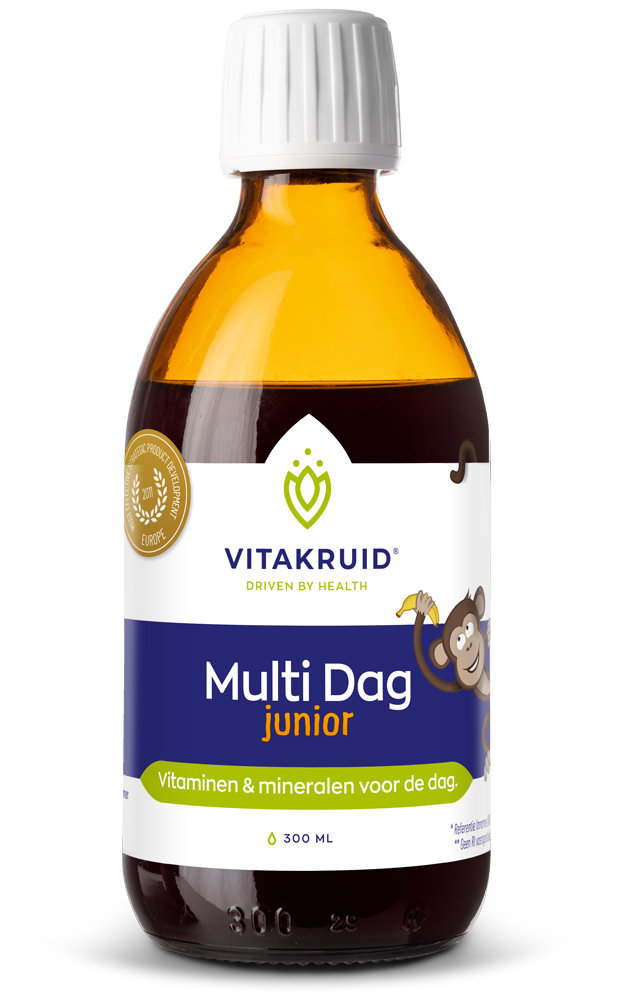 Vitakruid Multi Dag Junior 100% Vegan (300 ml)