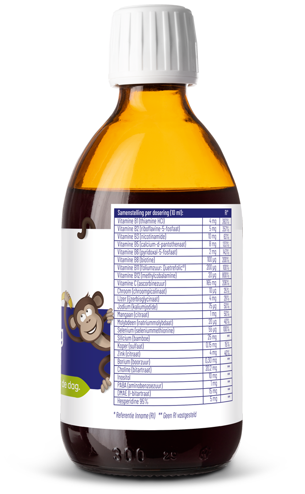 Vitakruid Multi Dag Junior 100% Vegan (300 ml) - image 2