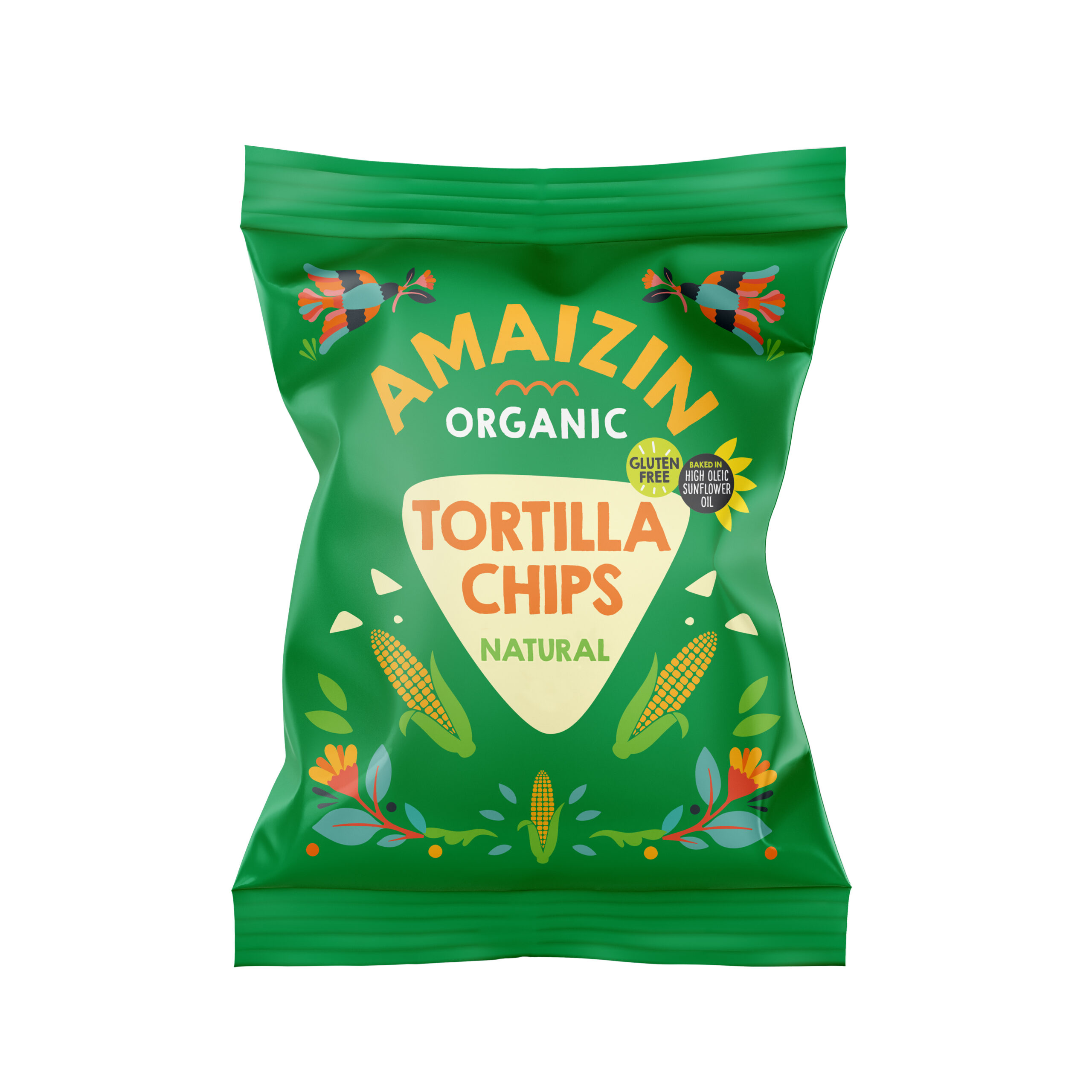 Amaizin Corn chips natural bio (75 gr)
