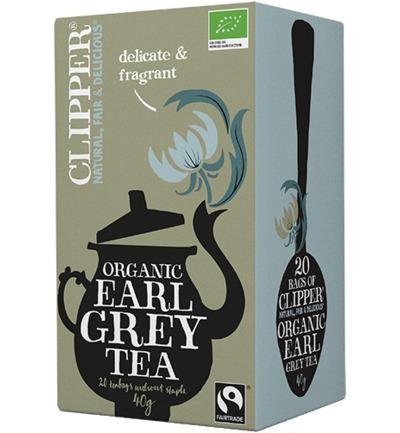 Clipper Earlgrey tea bio (20 stuks)