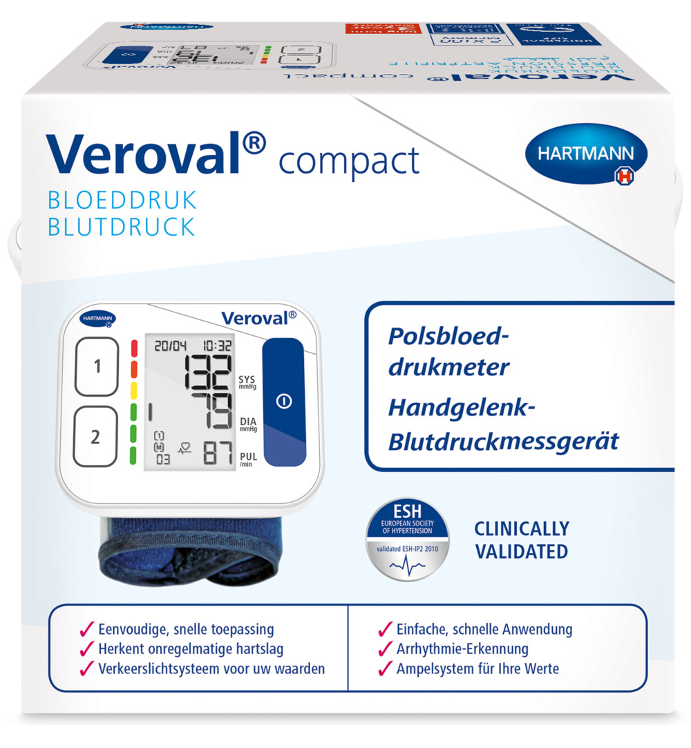 Veroval Compact polsbloeddrukmeter (1 stuk) - image 3