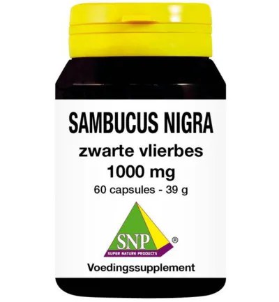 Snp Sambucus nigra zwarte vlierbes (60 capsules)