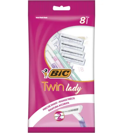Bic Twin lady shaver pouch 8 (8 stuks)
