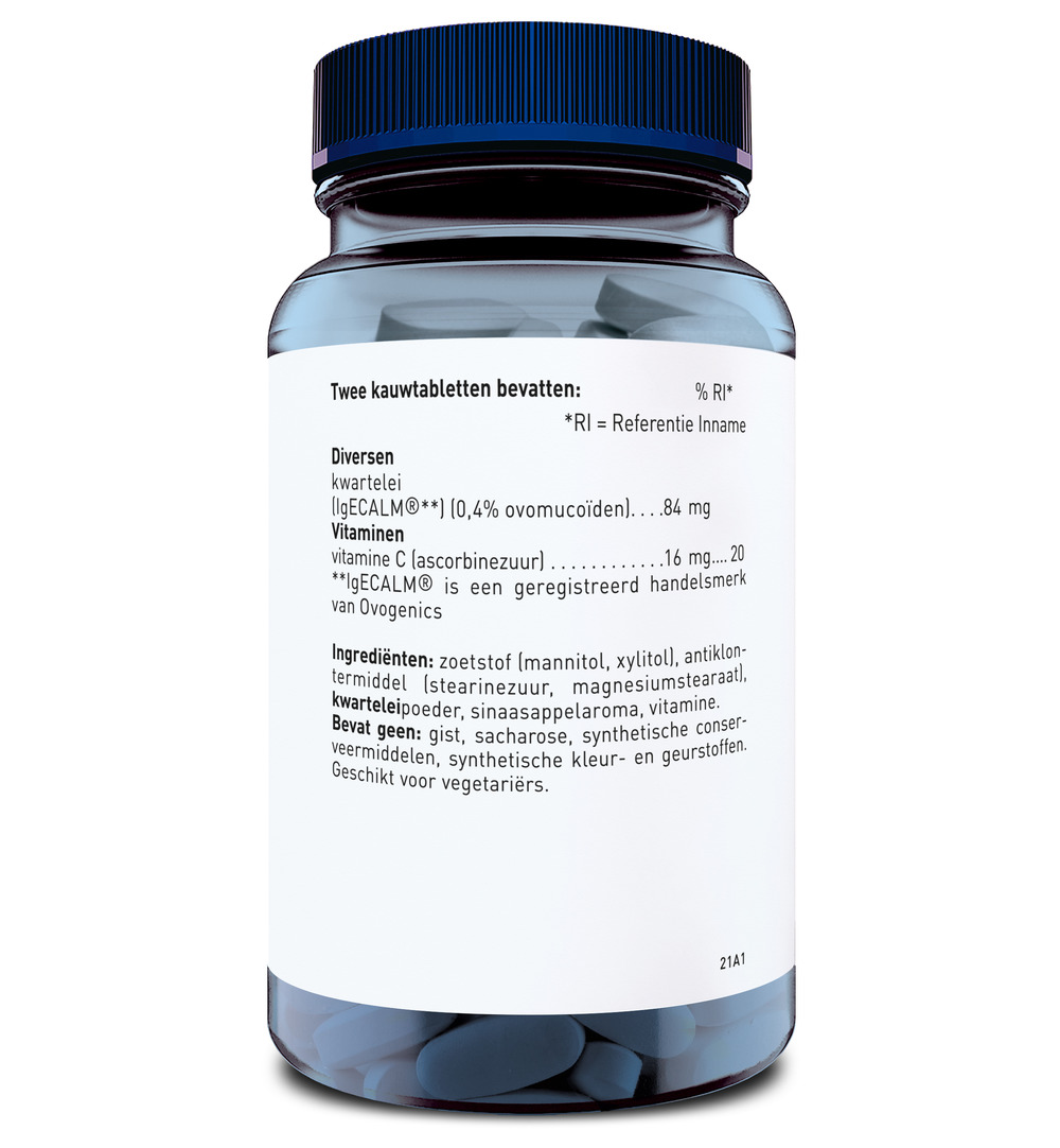 Orthica Kwartelei (60 kauwtabletten)