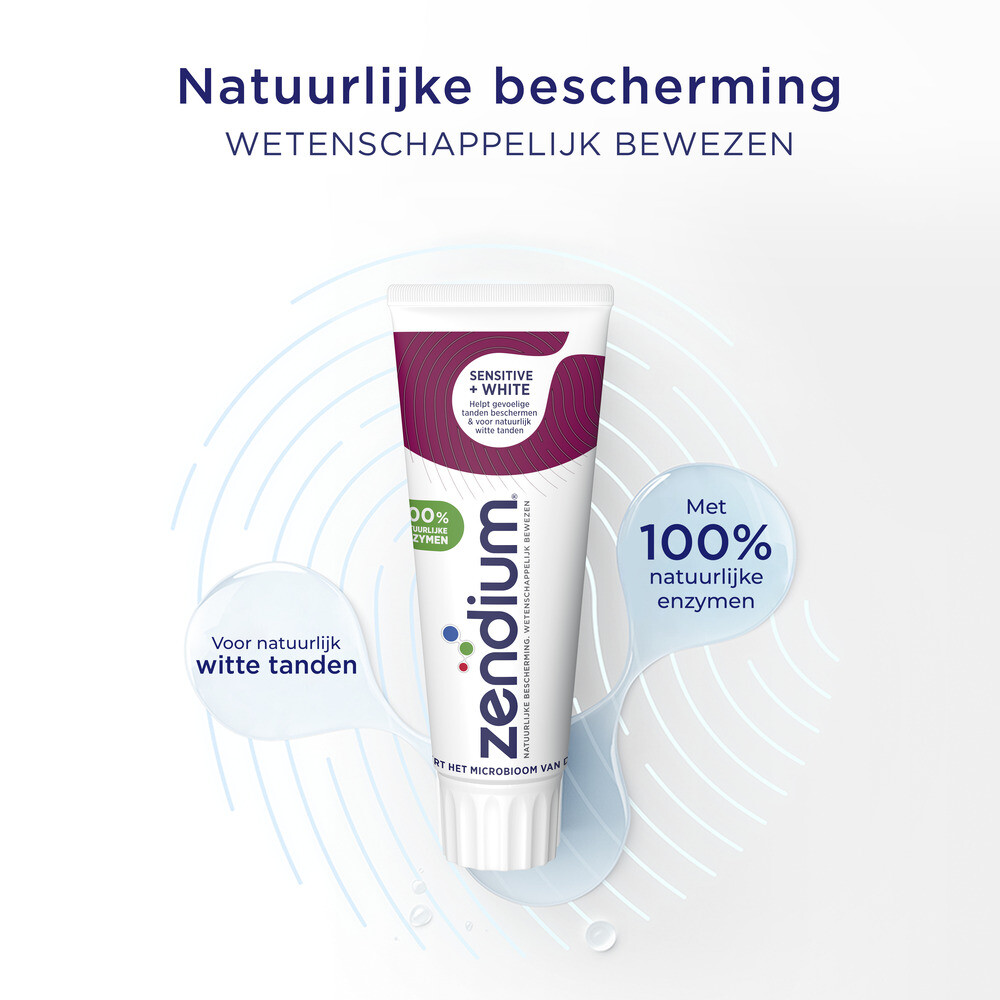 Zendium Tandpasta Sensitive Whitener (75 ml) - image 2