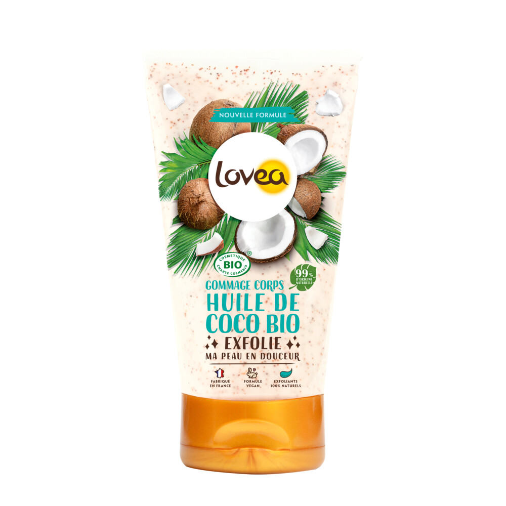 Lovea Bodyscrub Koksolie Bio (150 ml)