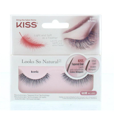 Kiss Looks so natural lash iconic (1 stuk)
