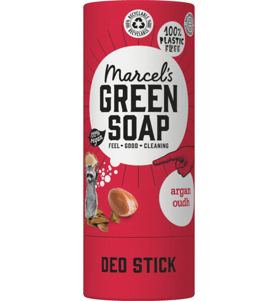 Marcel's Green Soap Deodorant stick argan & oudh (40 gr)