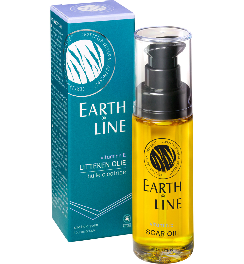 Earth-Line Vitamine E litteken olie (30 ml)