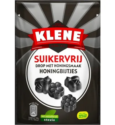 Klene Honingbijtjes suikervrij (110 gr)