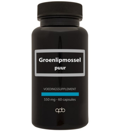 APB Hollandgroenlipmossel 550mg puur (60 vega capsules)