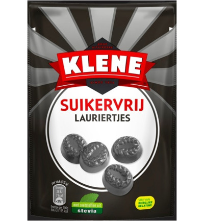 Klene Lauriertjes suikervrij (110 gr)