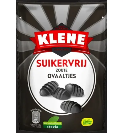 Klene Zoute ovaaltjes suikervrij (110 gr)