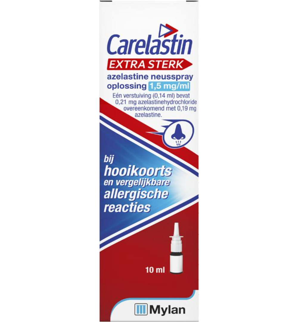 Carelastin Neusspray azelastine extra sterk (10 ml)