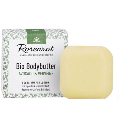 Rosenrot Organic body butter avocado & verveine (70 gr)