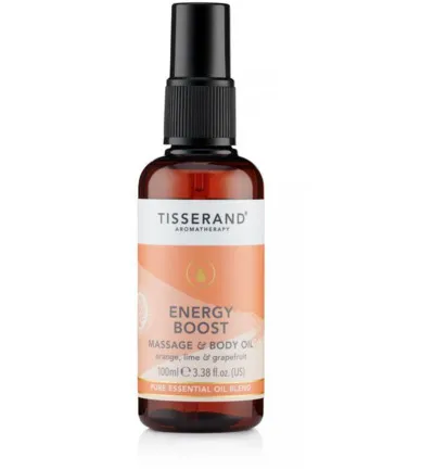 Tisserand Massage & body olie energy boost (100 ml)