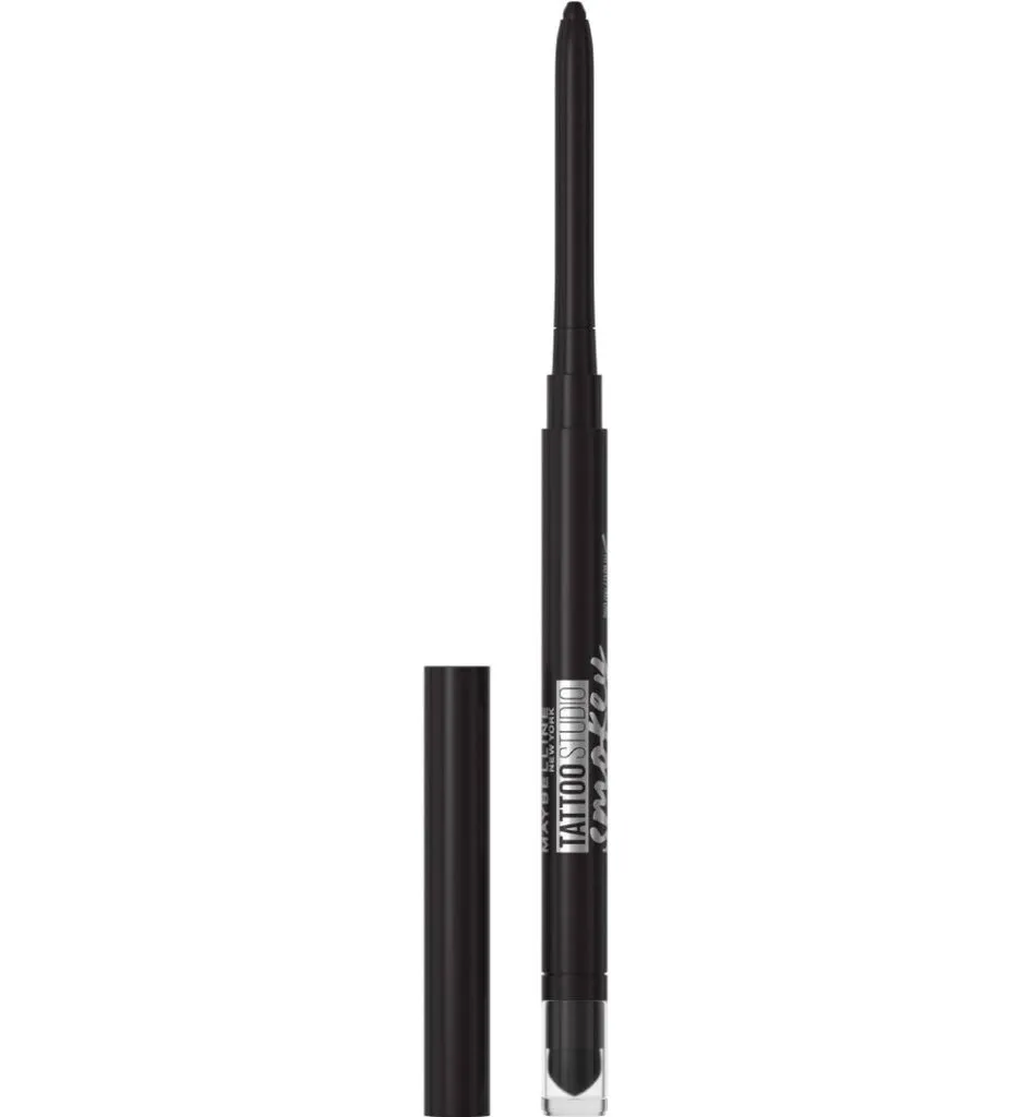 Maybelline New York Tattoo liner smokey pencil black (1 stuk)