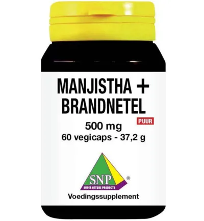 Snp Manjistha + brandnetel puur (60 vega capsules)