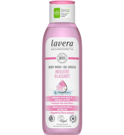 Lavera Douchegel / body wash indulgent bio EN-IT (250 ml)