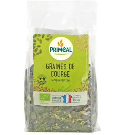 Priméal Pompoenpitten Uit Frankrijk Bio (250 gr)