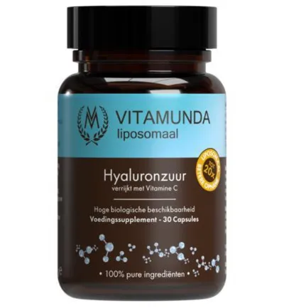 Vitamunda Liposomale hyaluronzuur (30 capsules)