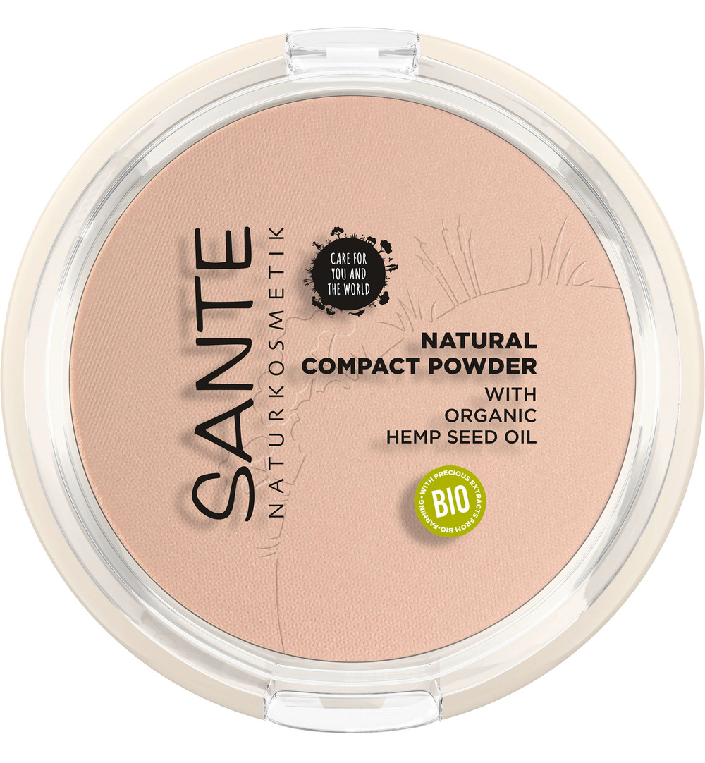 Sante Compact make-up 01 cool ivory (9 gr)