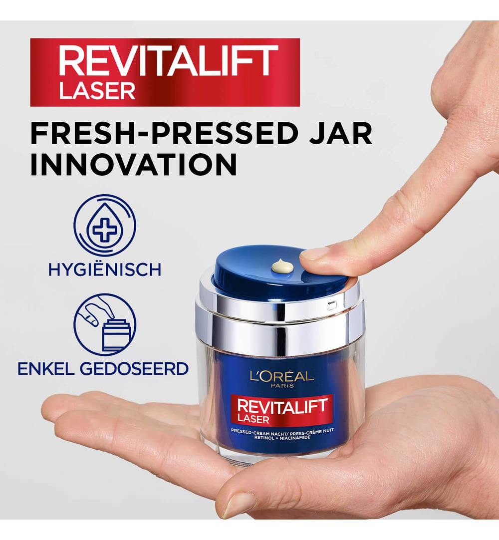 L'Oréal Paris Revitalift laser pressed-cream nachtcreme (50 ml) - image 3