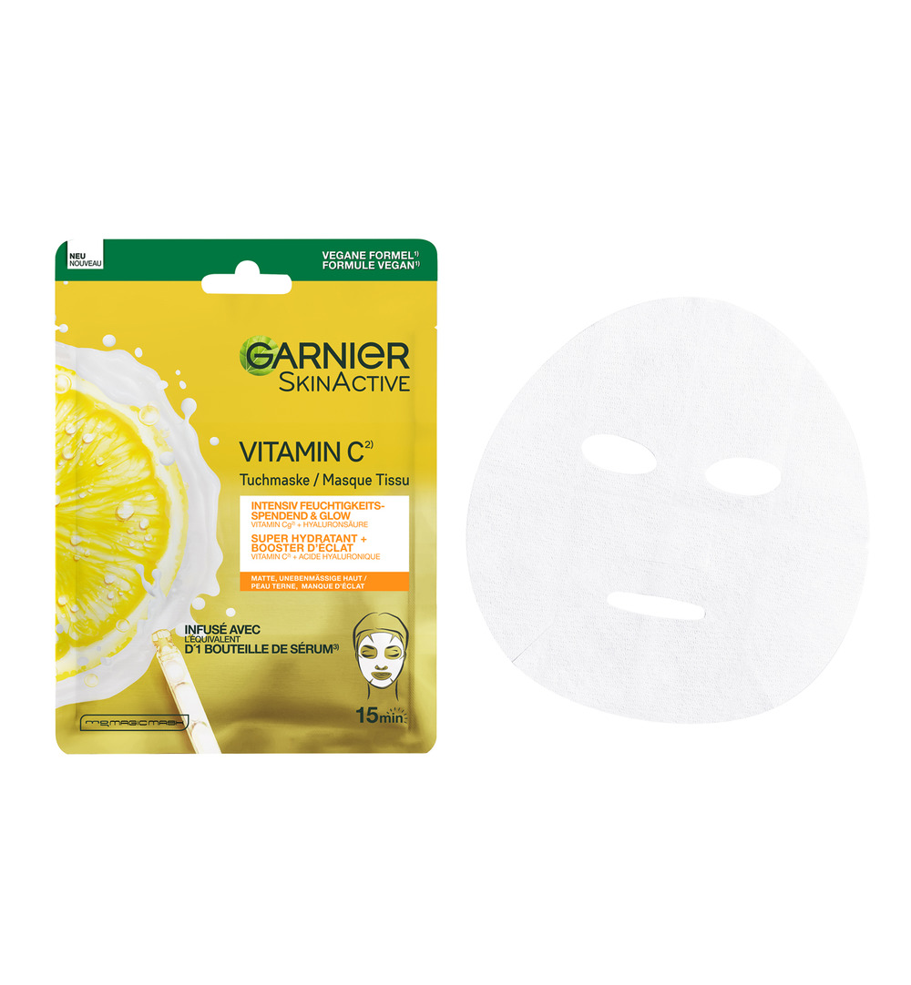 Garnier SkinActive vitamine C sheet mask (28 gr)