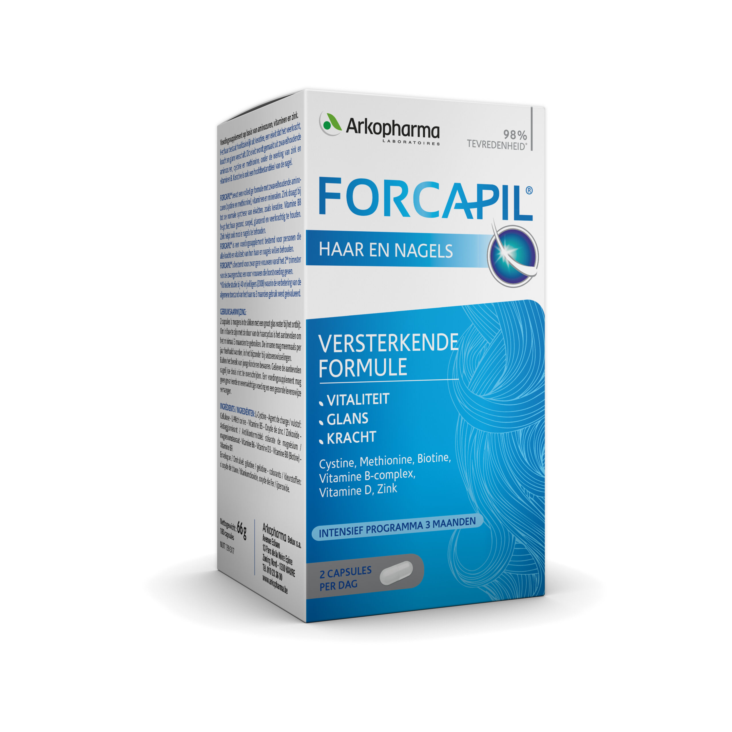 Forcapil Voor Haar En Nagels (180 capsules)