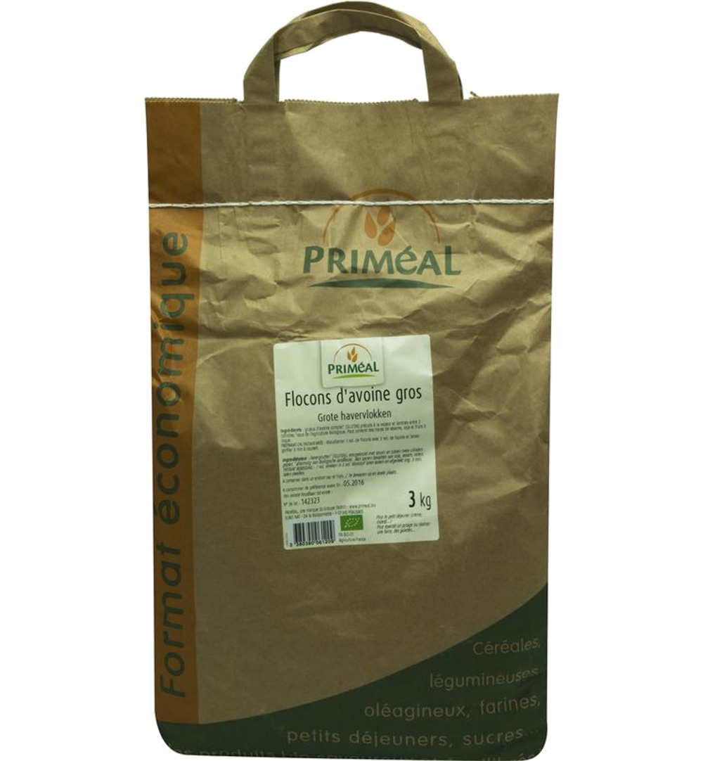 Priméalgrote Havervlokken Bio (3000 gr)