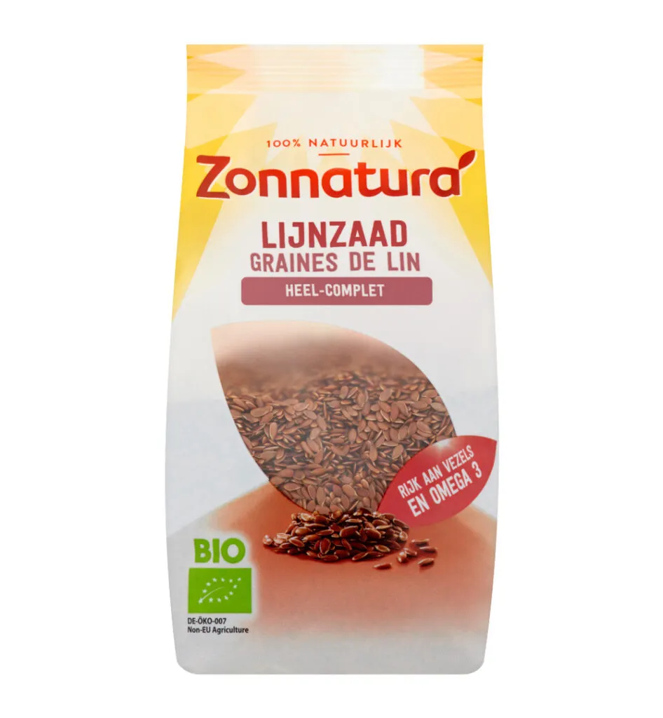 Zonnatura Lijnzaad Heel Bio (400 gr)