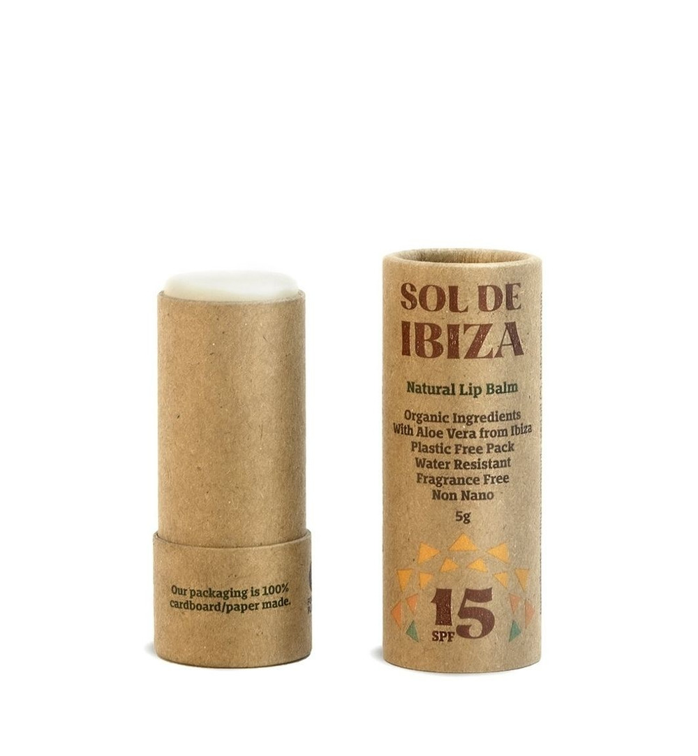 Sol De Ibiza Lippenbalsem SPF15 vegan (5 gr)