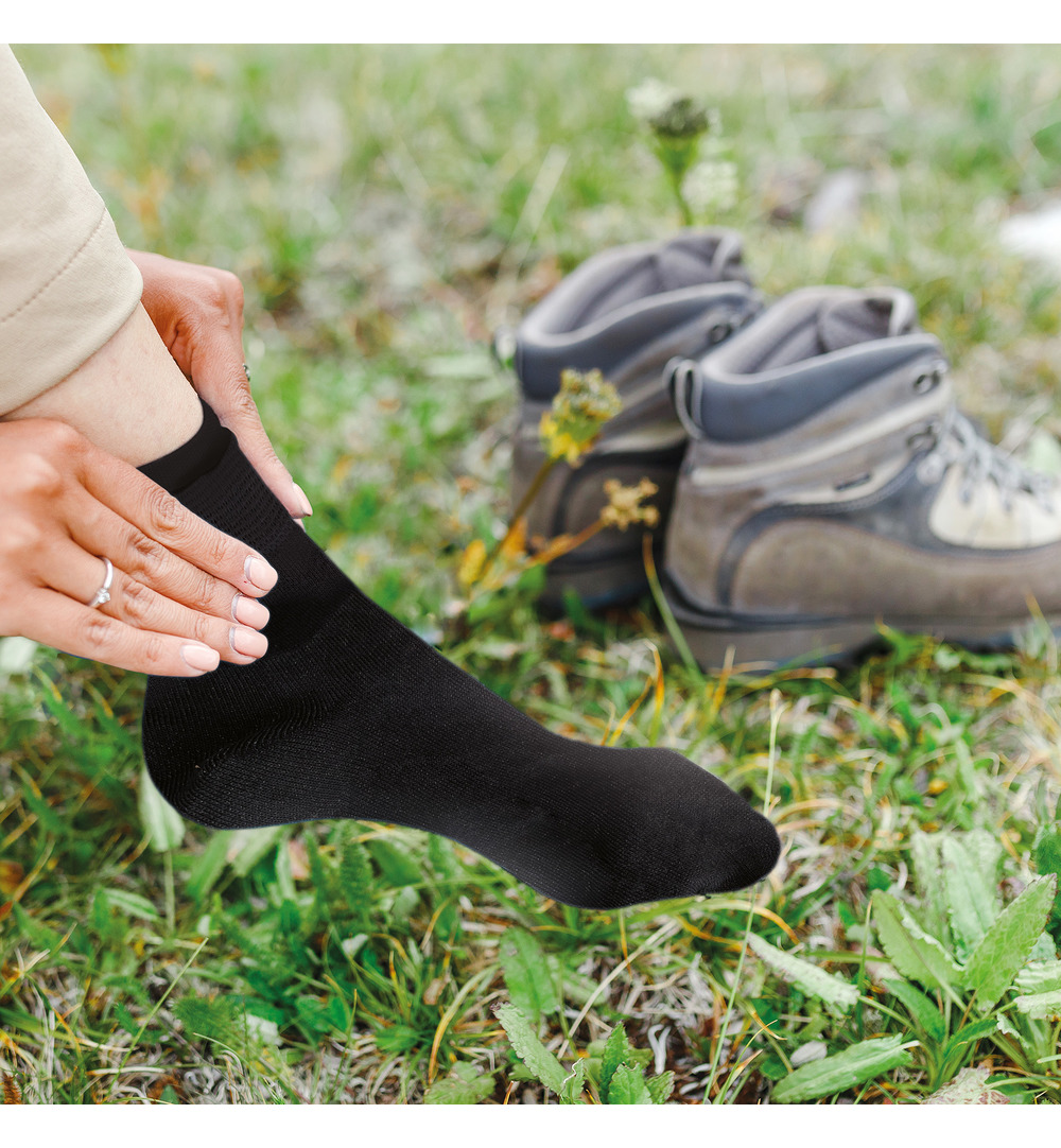 Lucovitaal Bamboe Wandel, Werk & Sportsokken 43-46 (1 paar) - image 2