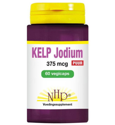 Nhp Kelp jodium 375mcg (60 vega capsules)