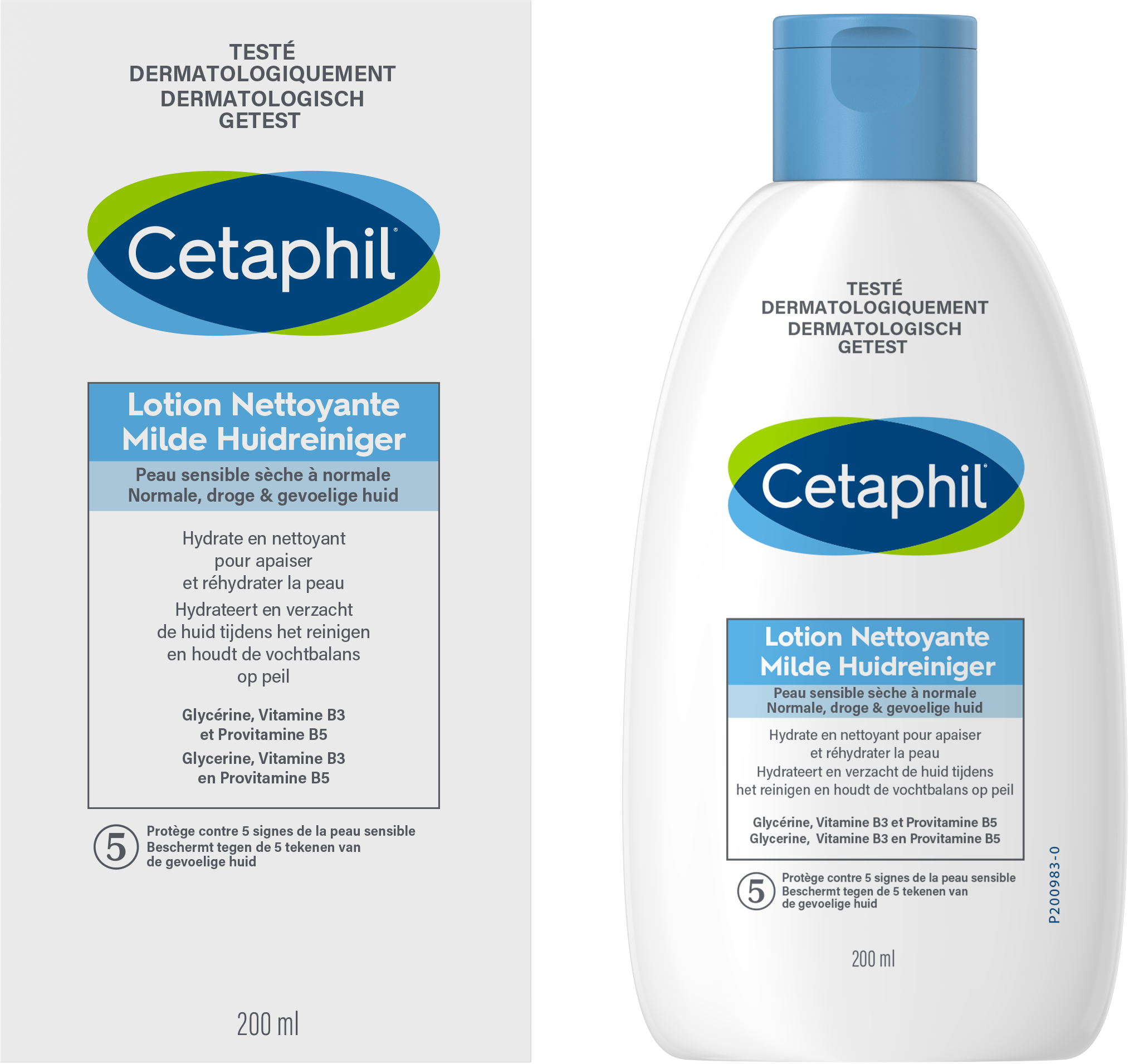Cetaphil Milde huidreiniger (200 ml) - image 3