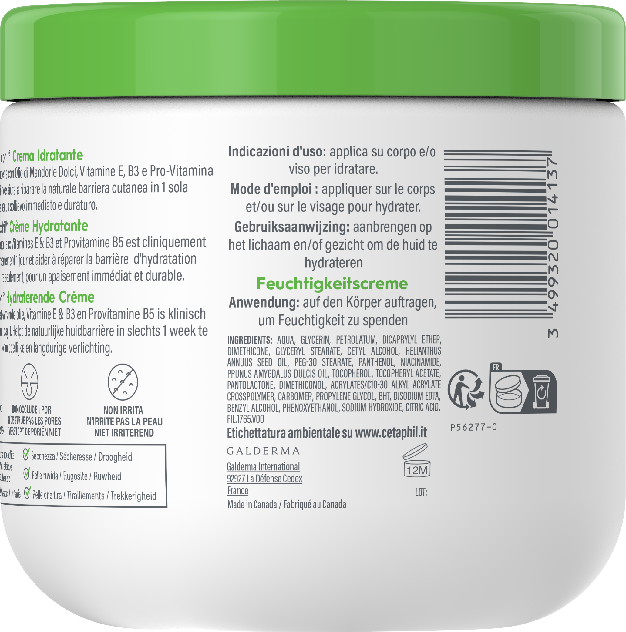 Cetaphil Hydraterende creme (450 gr) - image 4