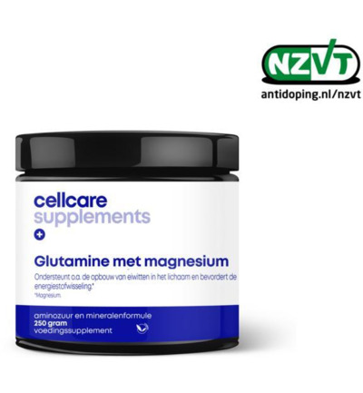 CellCare Glutamine met magnesium (250 gr)